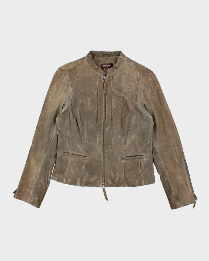 Vintage Danier Leather Zip-Up Jacket - M sold by Rokit