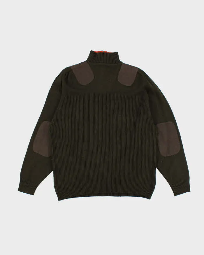 Vintage Adidas Wool Blend Quarter-Zip Knit Jumper - XL sold by Rokit product image thumbnail 2