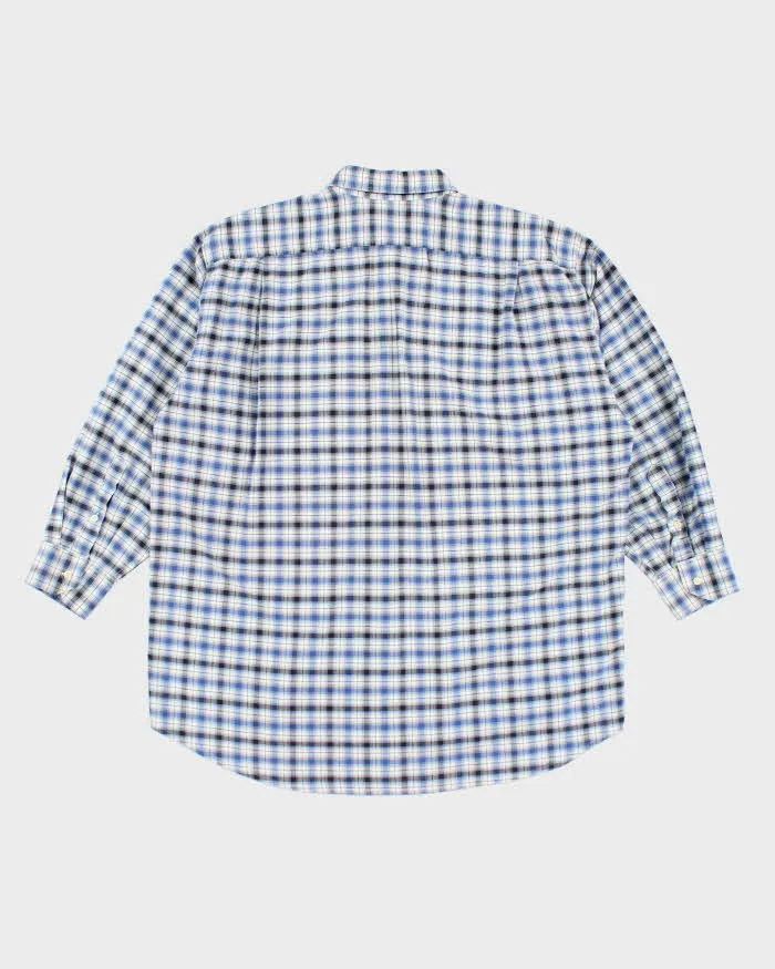 Vintage 90s Lacoste Checked Long Sleeve Shirt - XXL sold by Rokit product image thumbnail 2