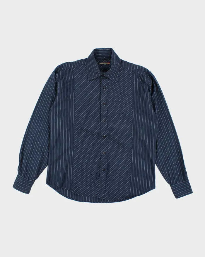 Vintage Y2k 00s Point Zero Oversized Long Sleeve Shirt - M sold by Rokit