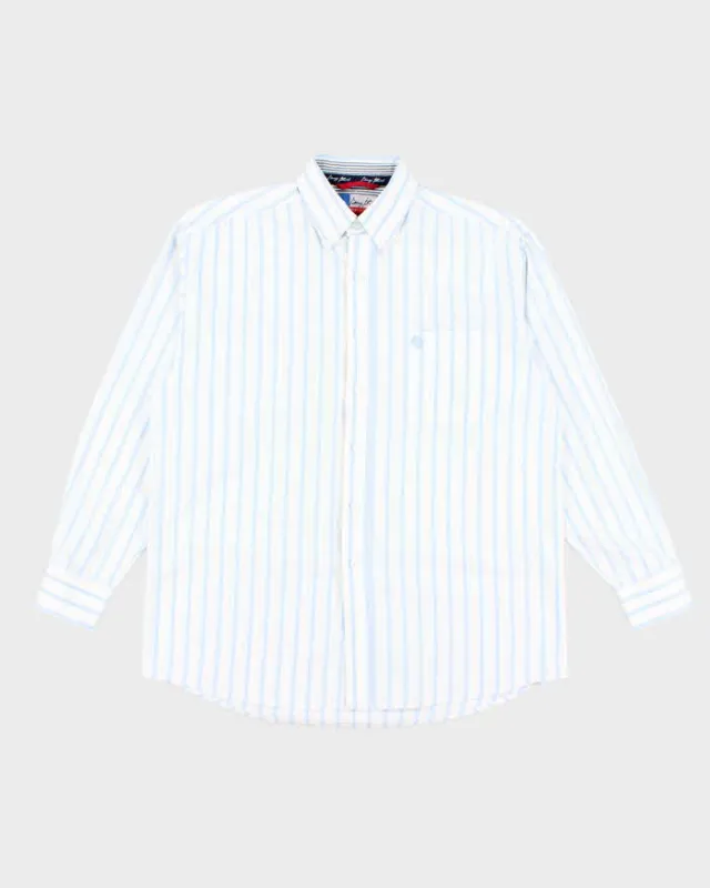 Vintage Wrangler Striped Boxy Long Sleeve Shirt - XL sold by Rokit