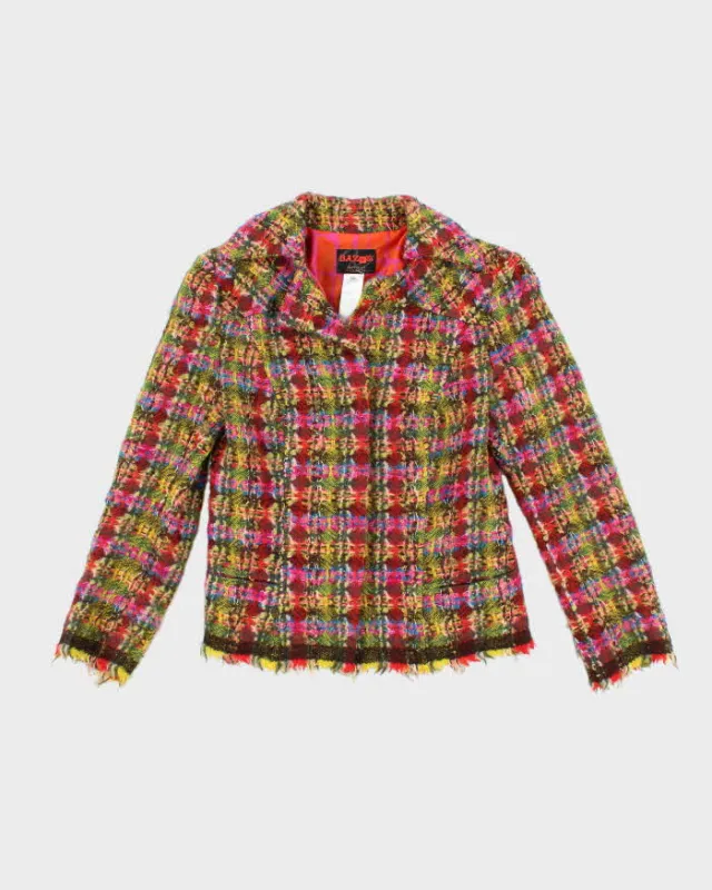 Vintage 90s Christian Lacroix Wool & Mohair Blend Blazer - S sold by Rokit