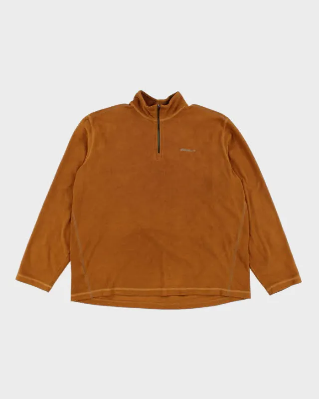 Vintage Eddie Bauer Quarter-Zip Fleece - XL sold by Rokit