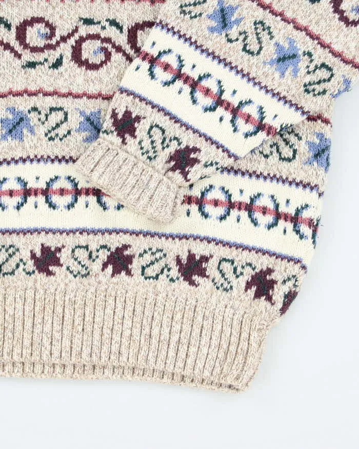 Vintage 90s Northern Reflections Wool Blend Jumper - M sold by Rokit product image thumbnail 4