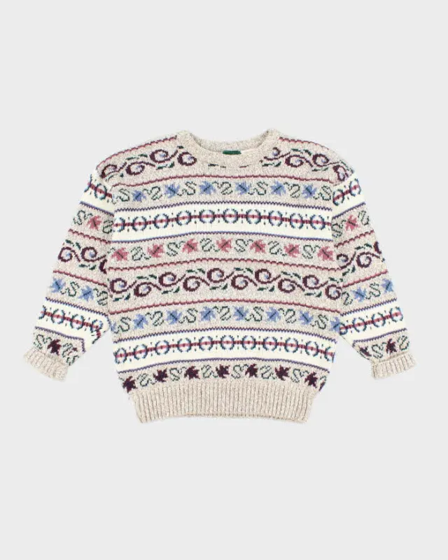 Vintage 90s Northern Reflections Wool Blend Jumper - M sold by Rokit