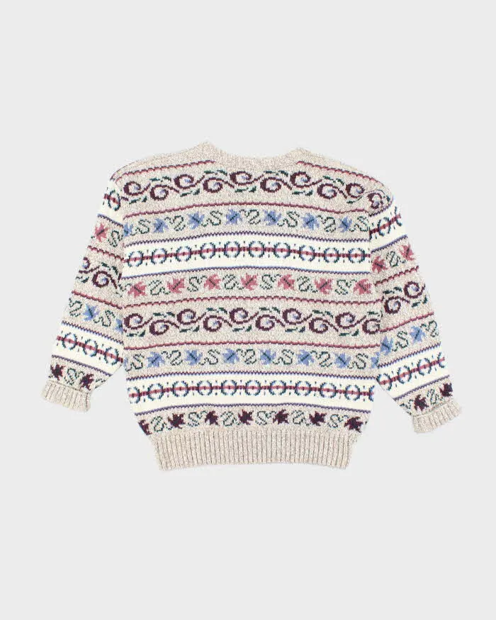 Vintage 90s Northern Reflections Wool Blend Jumper - M sold by Rokit product image thumbnail 2