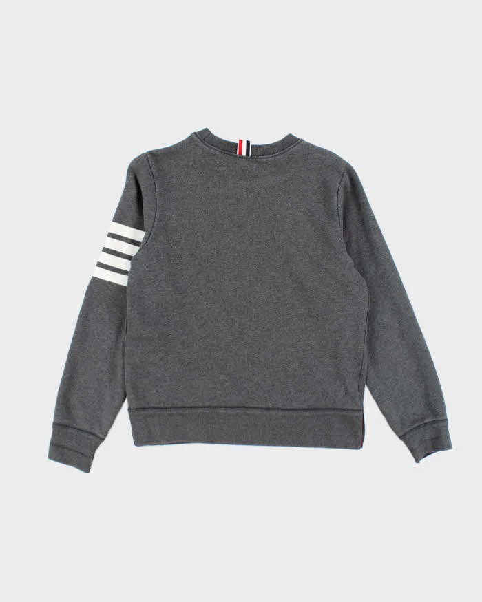 Vintage 2000's Thom Browne Four Striped Sleeve Sweatshirt - L sold by Rokit product image thumbnail 2