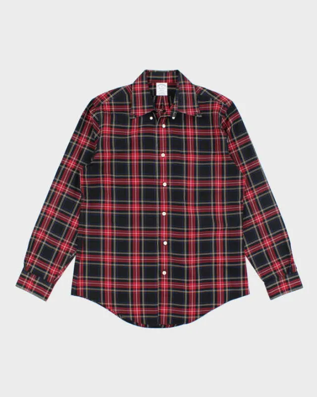 Vintage Brooks Brothers Checked Long Sleeve Shirt - M sold by Rokit