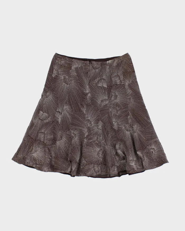 Vintage Y2k 00s Etcetera Sparkly Silk Skirt - S sold by Rokit product image thumbnail 2