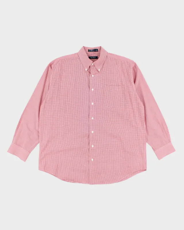 Vintage Nautica Checked Long Sleeve Shirt - XXL sold by Rokit