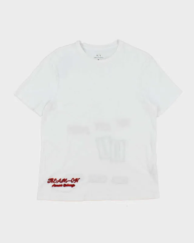 Vintage 00s Armani Exchange T-shirt - M sold by Rokit