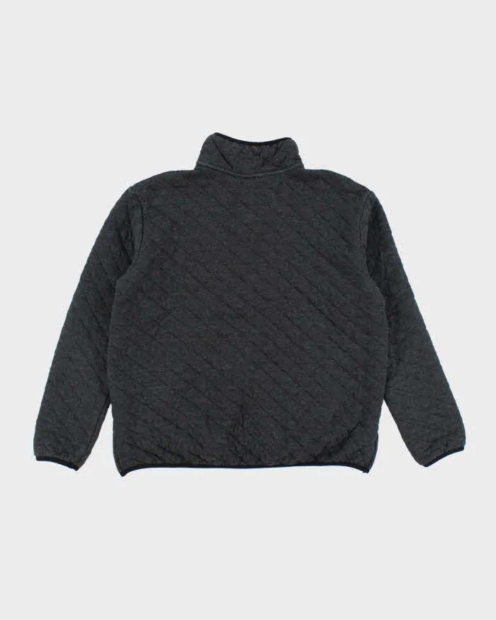 Vintage Eddie Bauer Quilted Quarter-Button Jumper - M sold by Rokit product image thumbnail 2