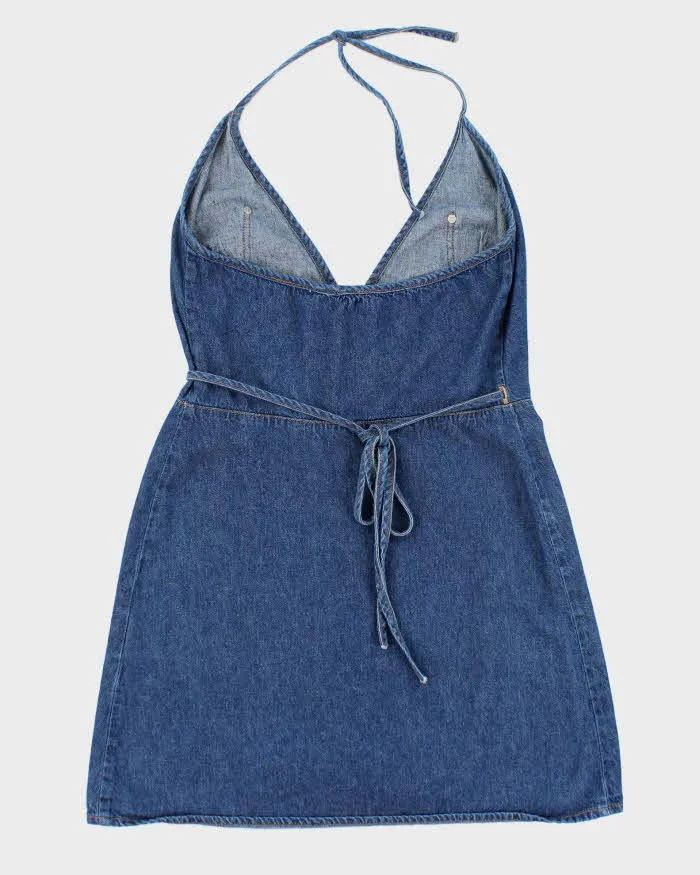 Vintage 90s Guess Denim Wrap Mini Dress - XS sold by Rokit product image thumbnail 2