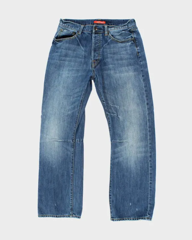 Vintage Y2K True Religion Embroidered Dark Wash Bootcut Jeans - W32 L32 sold by Rokit