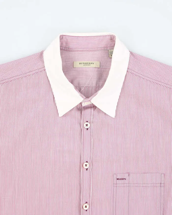 Vintage Burberry Striped Long Sleeve Shirt - M sold by Rokit product image thumbnail 3