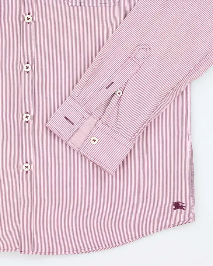 Vintage Burberry Striped Long Sleeve Shirt - M sold by Rokit product image thumbnail 4