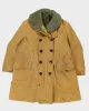 Vintage 50's Canadian Military Shearling Lined Jeep Jacket - XL sold by Rokit