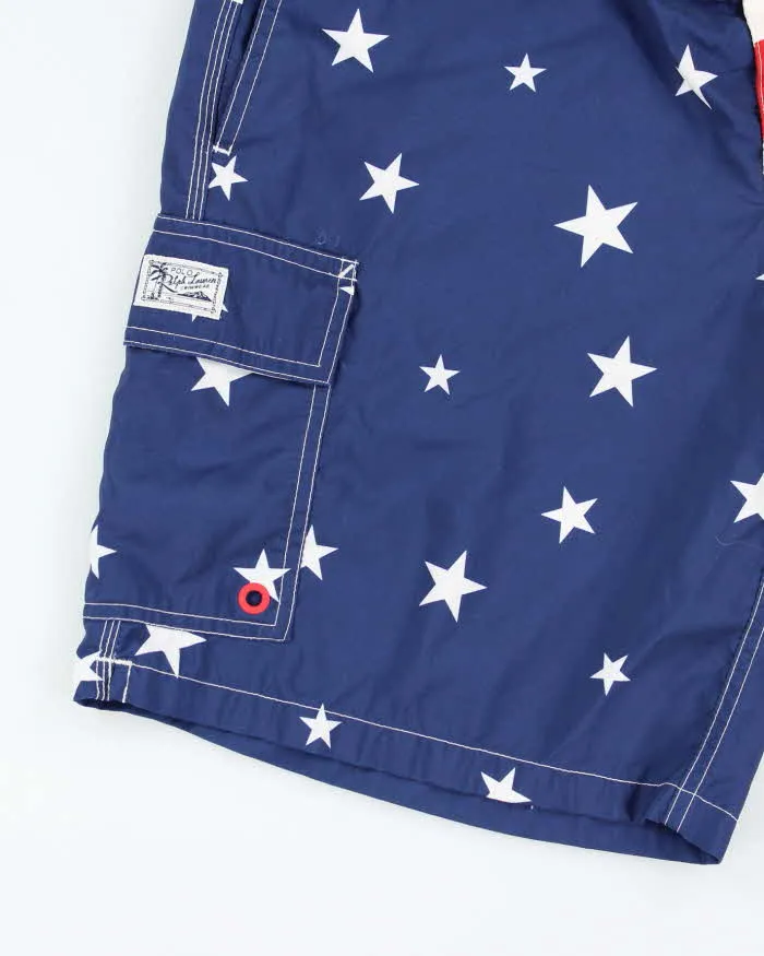 Vintage Ralph Lauren USA Flag Printed Board Shorts - W30 L8 sold by Rokit product image thumbnail 4