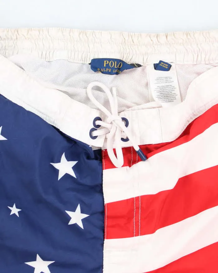 Vintage Ralph Lauren USA Flag Printed Board Shorts - W30 L8 sold by Rokit product image thumbnail 3