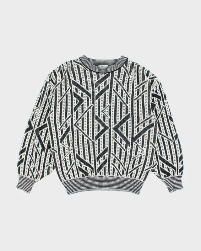 Vintage Cypress Pattern Knit Jumper - M sold by Rokit