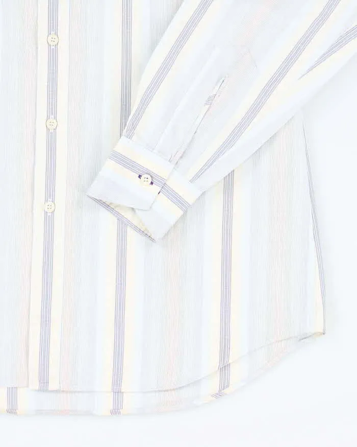 Vintage 2000's Paul Smith Striped Button Up Shirt - M sold by Rokit product image thumbnail 4