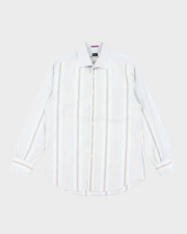 Vintage 2000's Paul Smith Striped Button Up Shirt - M sold by Rokit