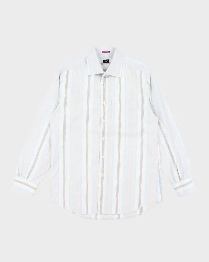 Vintage 2000's Paul Smith Striped Button Up Shirt - M sold by Rokit