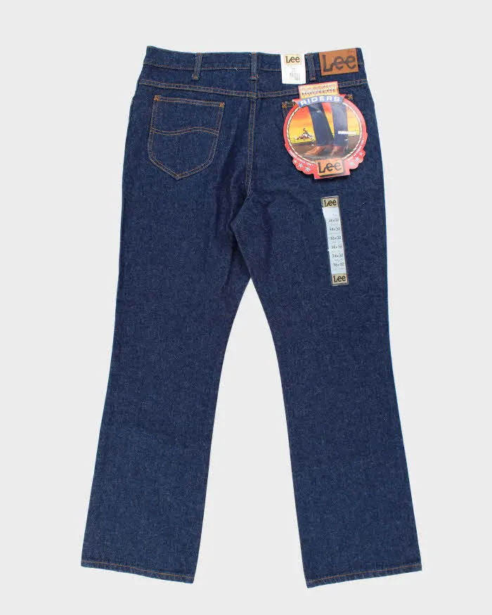 Vintage 90's Lee Bootcut Riders Dark Wash Denim Jean - W36 L32 sold by Rokit product image thumbnail 2