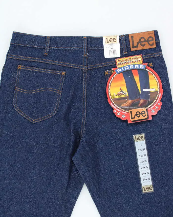 Vintage 90's Lee Bootcut Riders Dark Wash Denim Jean - W36 L32 sold by Rokit product image thumbnail 4