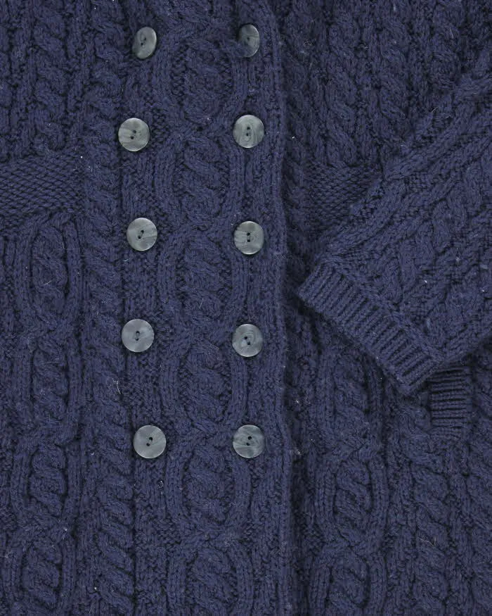 Vintage Arancrafts Merino Wool Chunky Oversized Cardigan - L sold by Rokit product image thumbnail 4