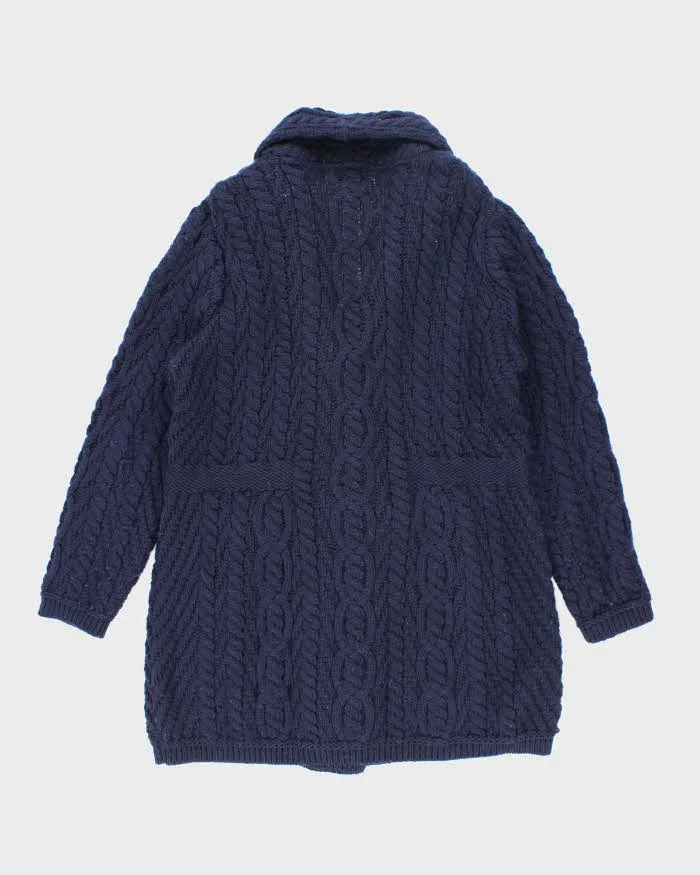 Vintage Arancrafts Merino Wool Chunky Oversized Cardigan - L sold by Rokit product image thumbnail 2