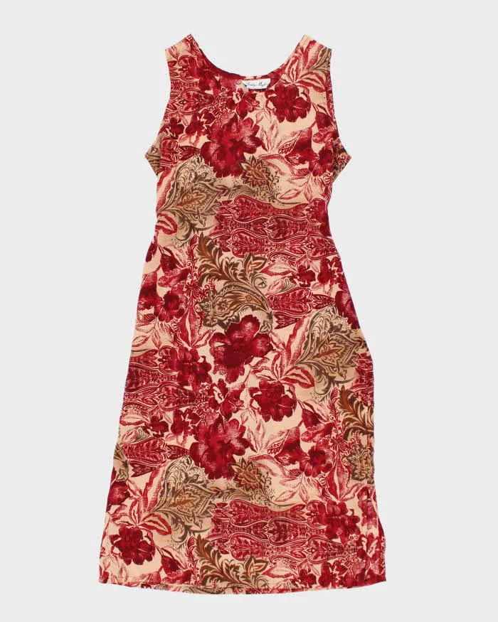 Vintage 90s Brody Myles Pattern Maxi Dress - L sold by Rokit