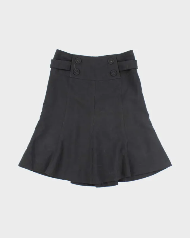 Vintage Y2k 00s Smart Set Black Skirt - XS sold by Rokit