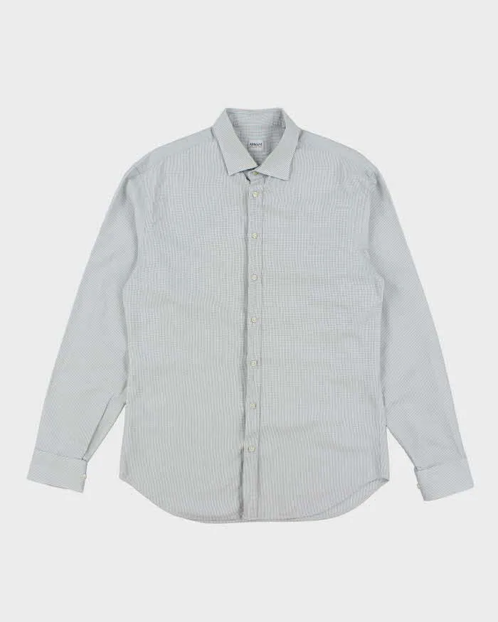 Vintage 00s Armani Long Sleeve Shirt - L sold by Rokit