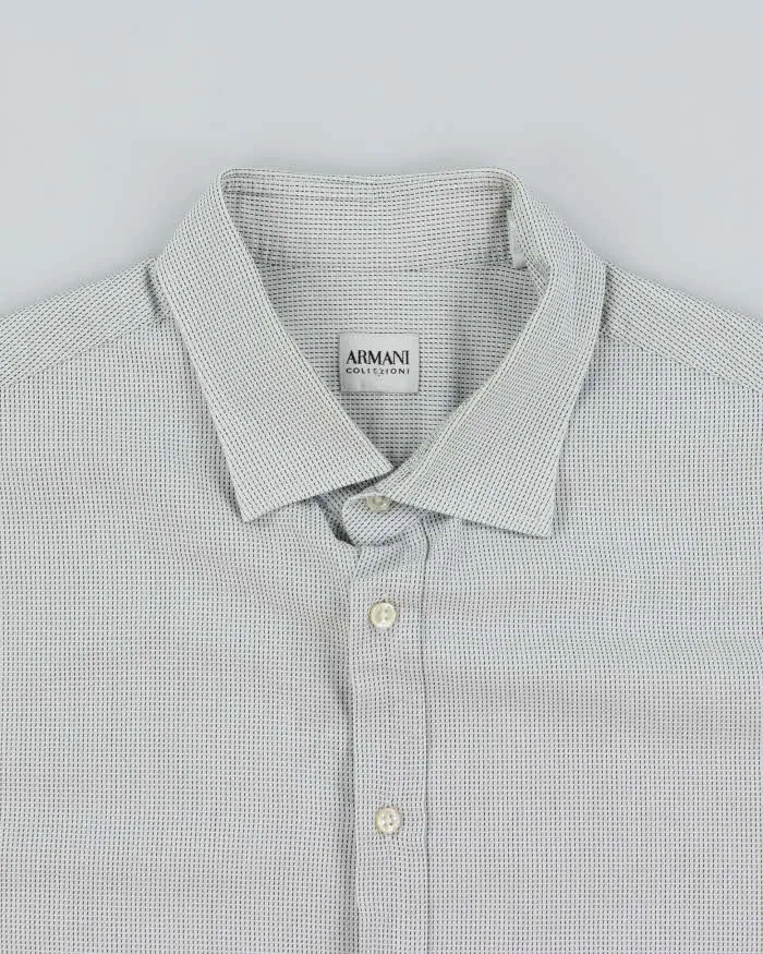 Vintage 00s Armani Long Sleeve Shirt - L sold by Rokit product image thumbnail 3