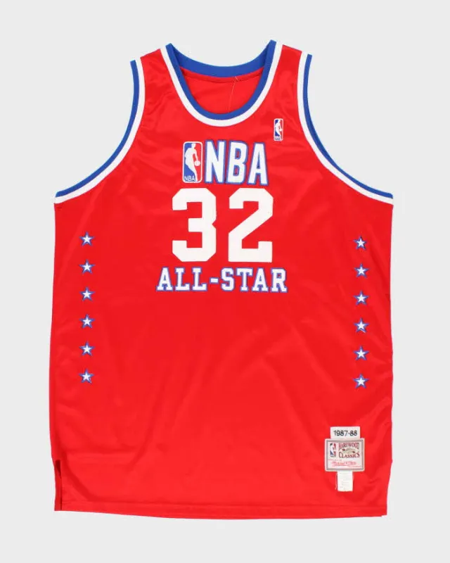 Vintage 80's All-Star Oversized Basketball Jersey - XL sold by Rokit