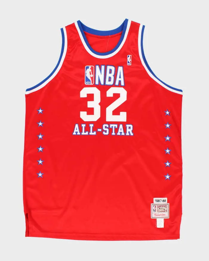 Vintage 80's All-Star Oversized Basketball Jersey - XL sold by Rokit