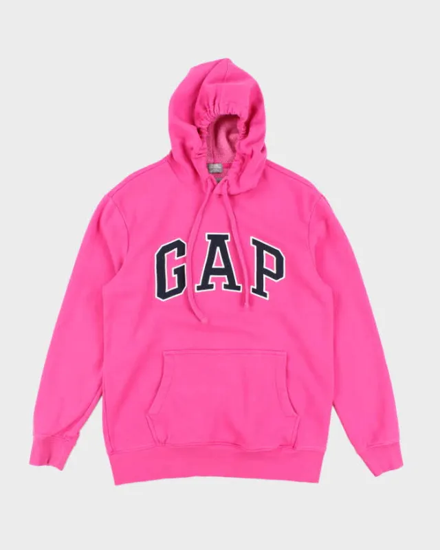 Vintage Gap Pink Logo Hoodie - S sold by Rokit