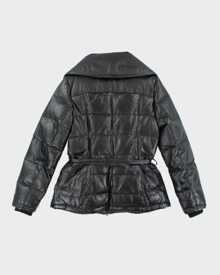Vintage Y2K Danier Heavyweight Insulated Leather Puffer Jacket - M sold by Rokit product image thumbnail 2