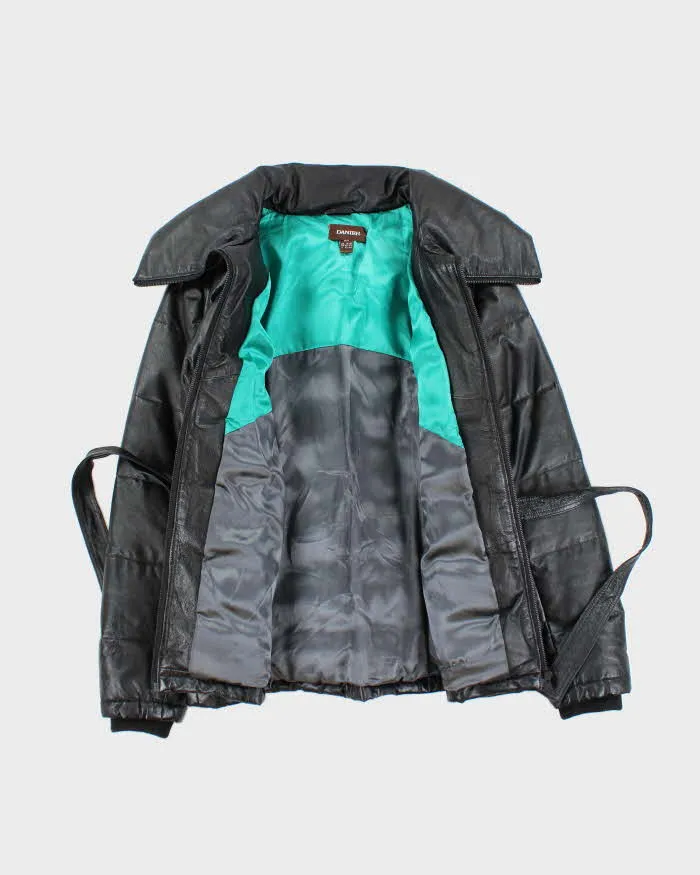Vintage Y2K Danier Heavyweight Insulated Leather Puffer Jacket - M sold by Rokit product image thumbnail 5