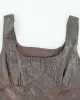 Vintage 90s Shimmery Square Neck Top - M sold by Rokit