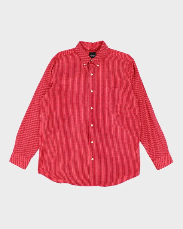 Vintage Chaps Checked Long Sleeve Shirt - L sold by Rokit