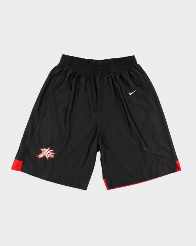Vintage 2000's Nike Philadelphia 76ers NBA Oversized Shorts - L sold by Rokit