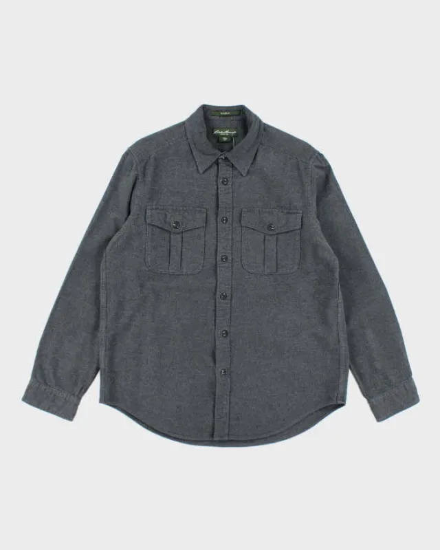 Vintage Eddie Bauer Heavyweight Brushed Cotton Shirt - M sold by Rokit