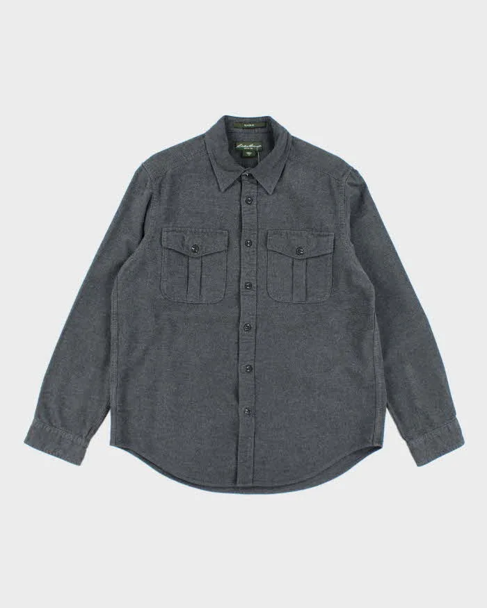 Vintage Eddie Bauer Heavyweight Brushed Cotton Shirt - M sold by Rokit