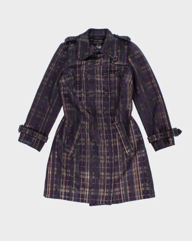 Vintage Y2k 00s Marc By Marc Jacobs Wool Blend Lightweight Trench Coat - S sold by Rokit
