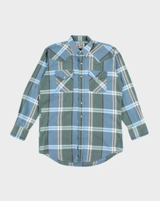 Vintage MWG Western Shirt - L sold by Rokit