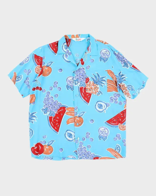 Vintage 80s Tropically Yours Hawaiian Shirt - M made by Rokit