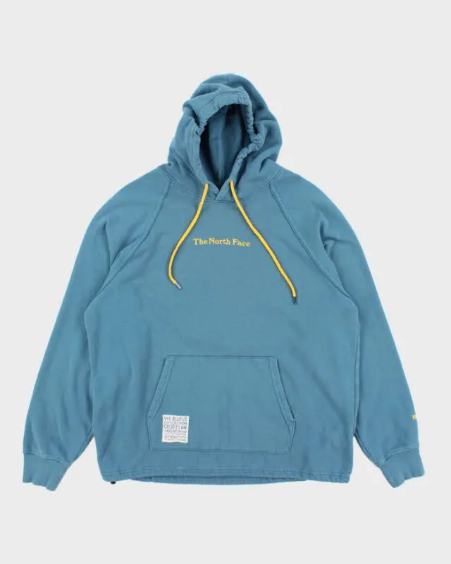 Vintage The North Face Embroidered Logo Oversized Hoodie - XL sold by Rokit