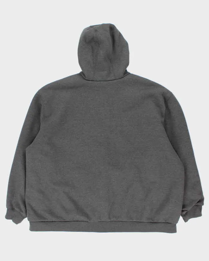 Vintage 2000's Carhartt Oversized Faded Zip Up Hoodie - XXXL sold by Rokit product image thumbnail 2